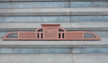 Houten ornament voor kast, japandi stijl beschikbaar voor biedingen