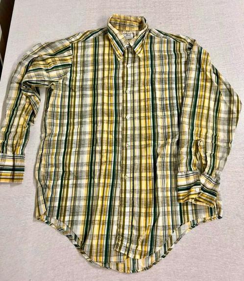 Country Gent blouse overhemd vintage maat-L streep gestreept, Kleding | Heren, Overhemden, Zo goed als nieuw, Halswijdte 41/42 (L)