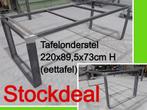 NIEUW tafelonderstel 220x89,5x73 cm hoog - eettafel - bureau, Huis en Inrichting, Tafels | Eettafels, Ophalen, 50 tot 100 cm, Vijf personen of meer