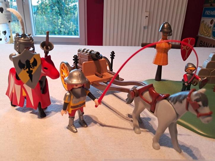 Playmobil Knights 5168 - Tournoi de chevaliers avec canon, Enfants & Bébés, Jouets | Playmobil, Comme neuf, Enlèvement ou Envoi