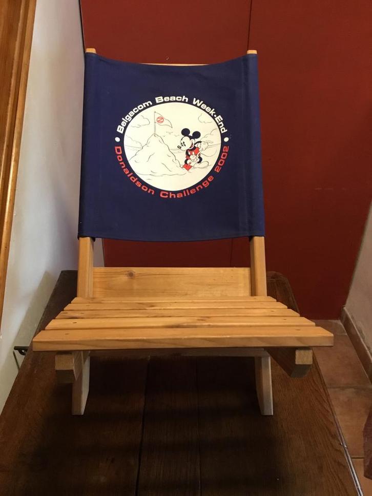 Promotionele strandstoelen Donaldson 2002, Verzamelen, Merken en Reclamevoorwerpen, Gebruikt, Overige typen, Ophalen of Verzenden