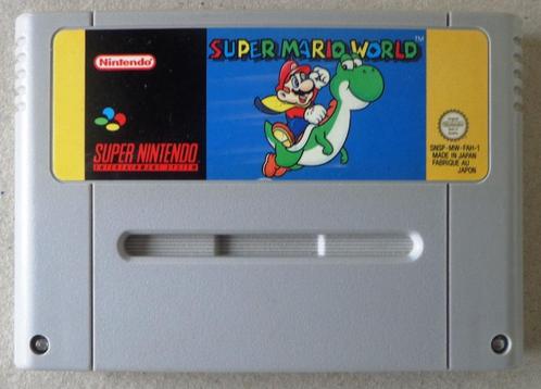Super Mario World voor de Europese Super Nintendo, Consoles de jeu & Jeux vidéo, Jeux | Nintendo Super NES, Utilisé, Enlèvement ou Envoi