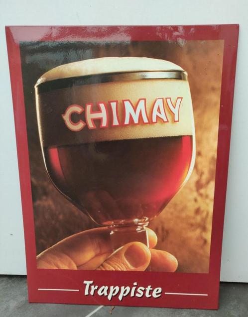 Chimay reclamebord karton, Verzamelen, Merken en Reclamevoorwerpen, Zo goed als nieuw, Reclamebord, Ophalen of Verzenden