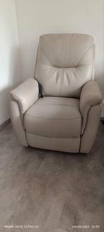 Relax électrique, Maison & Meubles, Fauteuils, Enlèvement, Cuir