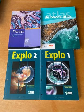 Boeken UCLL lerarenopleiding biologie en atlas aardrijksk. beschikbaar voor biedingen