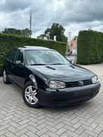 Golf 4 rabbit 1.6 benzine 2002 euro 4 full option airco, Auto's, Voorwielaandrijving, Stof, Zwart, 4 cilinders