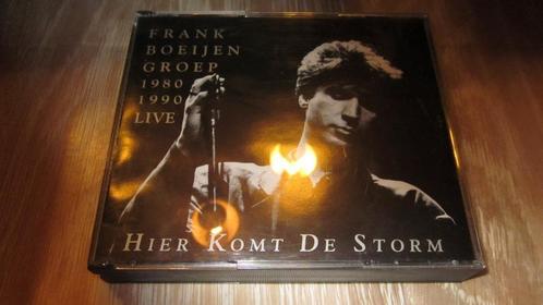 FRANK BOEIJEN GROEP -1980-1990 LIV -Hier komt de storm (2CD), Cd's en Dvd's, Cd's | Nederlandstalig, Zo goed als nieuw, Rock, Ophalen of Verzenden