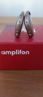 Hoorapparaten Amplifon 2st, elektrisch oplaadbaar, compleet, Ophalen, Zo goed als nieuw