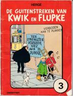 Kwik en Flupke – De Guitenstreken – Album 3 – Hergé – 1975, Boeken, Eén stripboek, Ophalen, Gelezen, Hergé (George Rémi)