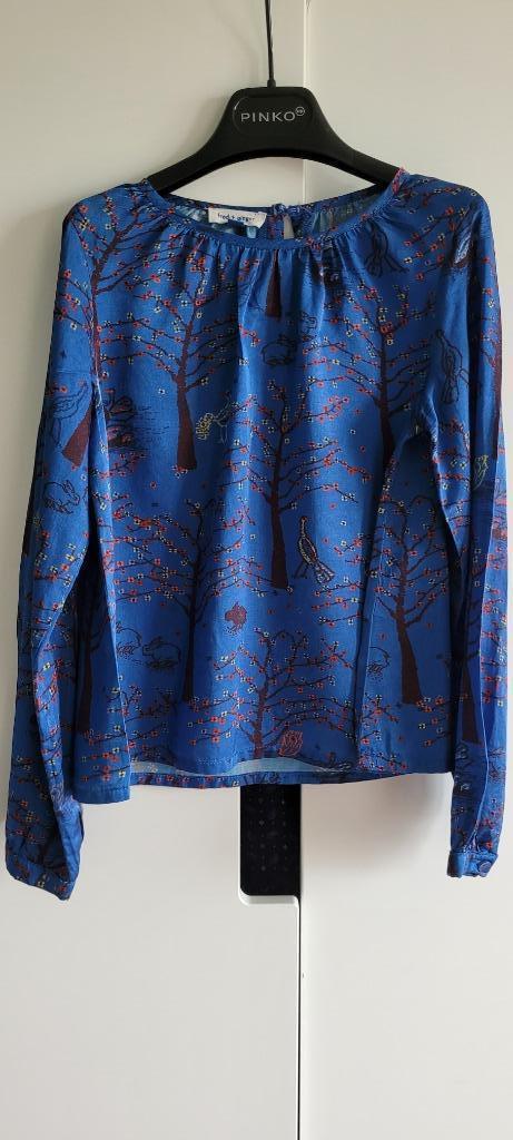 Blauwe set - Fred & Ginger - maat 8 j (128), Kinderen en Baby's, Kinderkleding | Maat 128, Gebruikt, Meisje, Setje, Ophalen of Verzenden