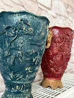 40€ Decoratieve vazen in Chinese stijl (set van 2), Antiek en Kunst, Ophalen