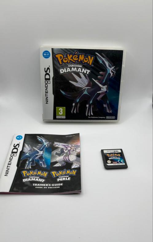 Pokémon Diamond-versie — FR-editie, Games en Spelcomputers, Games | Nintendo DS, Gebruikt, Vechten, 1 speler, Vanaf 3 jaar, Ophalen of Verzenden