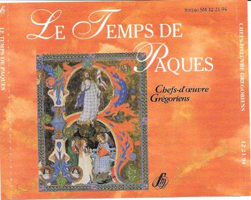 Le Temps De Paques - Chefs-d'oeuvre Grégoriens - (3XCD) beschikbaar voor biedingen