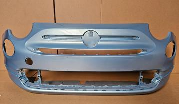 Voorbumper Fiat 500 Lounge Facelift Chrome Origineel BUMPER  beschikbaar voor biedingen