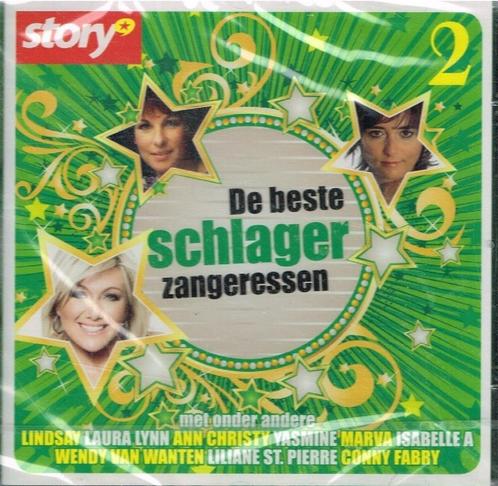 cd    /     De Beste Schlager Zangeressen 2, CD & DVD, CD | Autres CD, Neuf, dans son emballage, Enlèvement ou Envoi