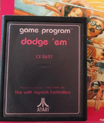 Atari VCS 2600 Dodge'em, Consoles de jeu & Jeux vidéo, Enlèvement ou Envoi, Utilisé