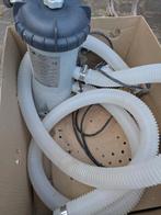 Rond zwembad 240cm + Kristal Clear 638g pomp + accesoires, Ophalen, 200 tot 300 cm, Opblaaszwembad, 80 tot 120 cm
