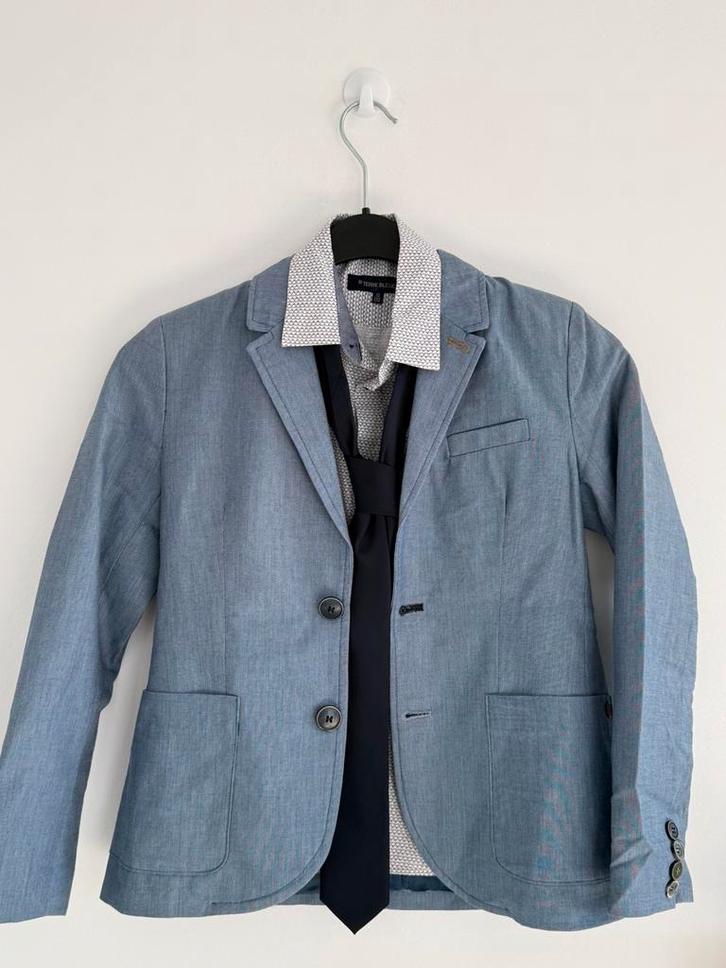 Terre Bleue - feestcollectie, Vêtements | Hommes, Costumes & Vestes, Porté, Bleu, Enlèvement ou Envoi