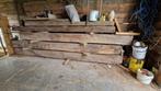 Eiken balken 4m 25 x 30, Doe-het-zelf en Bouw, Hout en Planken, Ophalen, Gebruikt, Eiken, Balk