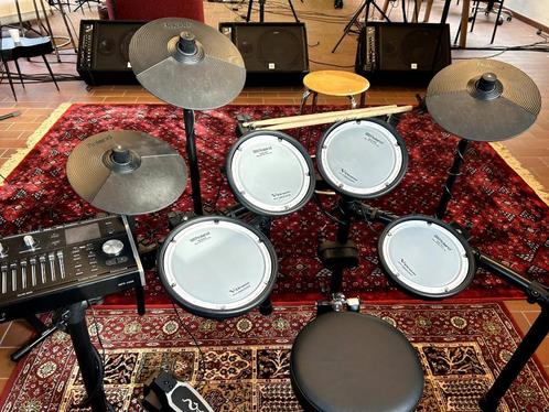 Roland TD-07DMK V-Drum Set + + extra’s, Muziek en Instrumenten, Drumstellen en Slagwerk, Zo goed als nieuw, Roland, Elektronisch
