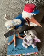 Disney traditions dumbo& stork met handtekening jim shore, Enlèvement, Bambi ou Dumbo, Neuf, Statue ou Figurine
