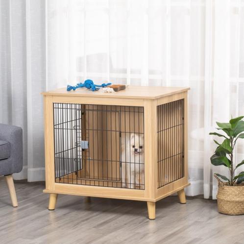 Honden Bench met Tafeloppervlak 81 cm x 58,5 cm x 76 cm, Dieren en Toebehoren, Hondenbenches, Nieuw, Verzenden