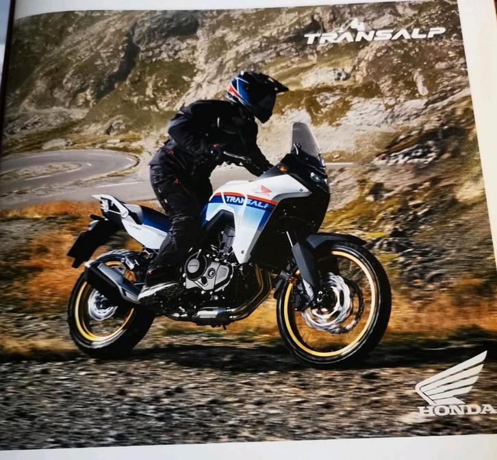 Livret de présentation de la Honda XL 750 Transalp Tricolor, Motos, Modes d'emploi & Notices d'utilisation, Honda, Enlèvement ou Envoi