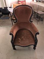 Vintage fauteuil om te bekleden, Antiek en Kunst, Ophalen