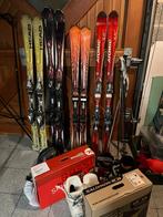 4 paar ski's met 2 paar schoenen, 2 helmen, 2 skibrillen, Sport en Fitness, 140 tot 160 cm, Gebruikt, Ophalen of Verzenden, Carve