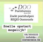 VACATURE DOO Poetsbureau zoekt poetshulpen in Oosterzele, Vacatures, Variabele uren, Starter, Vast contract, Geschikt als bijbaan