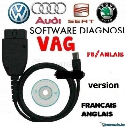 Vag Com VCDS 22.3 Version complète en Français, Auto-onderdelen, Elektronica en Kabels, Audi, Seat, Volkswagen, Skoda, Bentley