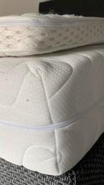 2 matelas 80x200 + 1 surmatelas 160x200, Huis en Inrichting, Slaapkamer | Matrassen en Bedbodems, Ophalen, Gebruikt, Tweepersoons
