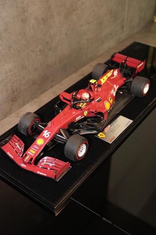 Looksmart Ferrari SF1000 Tuscany 1:18 2020 Charles Leclerc, Hobby en Vrije tijd, Modelauto's | 1:18, Zo goed als nieuw, Auto, Overige merken