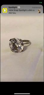 Bague solitaire, Ophalen, Zo goed als nieuw, Zilver, Zilver