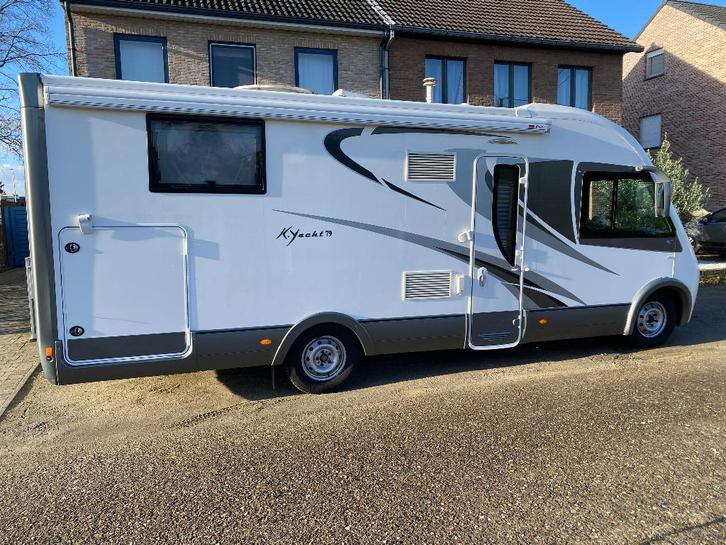 Mobilvetta kyacht 79, Caravans en Kamperen, Mobilhomes, Particulier, tot en met 4, Integraal, Fiat, Fiat, Diesel, Handgeschakeld
