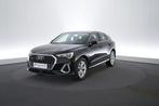 (2ANF634) AUDI Q3 SPORTBACK, Auto's, Gebruikt, Euro 6, 1984 cc, Zwart