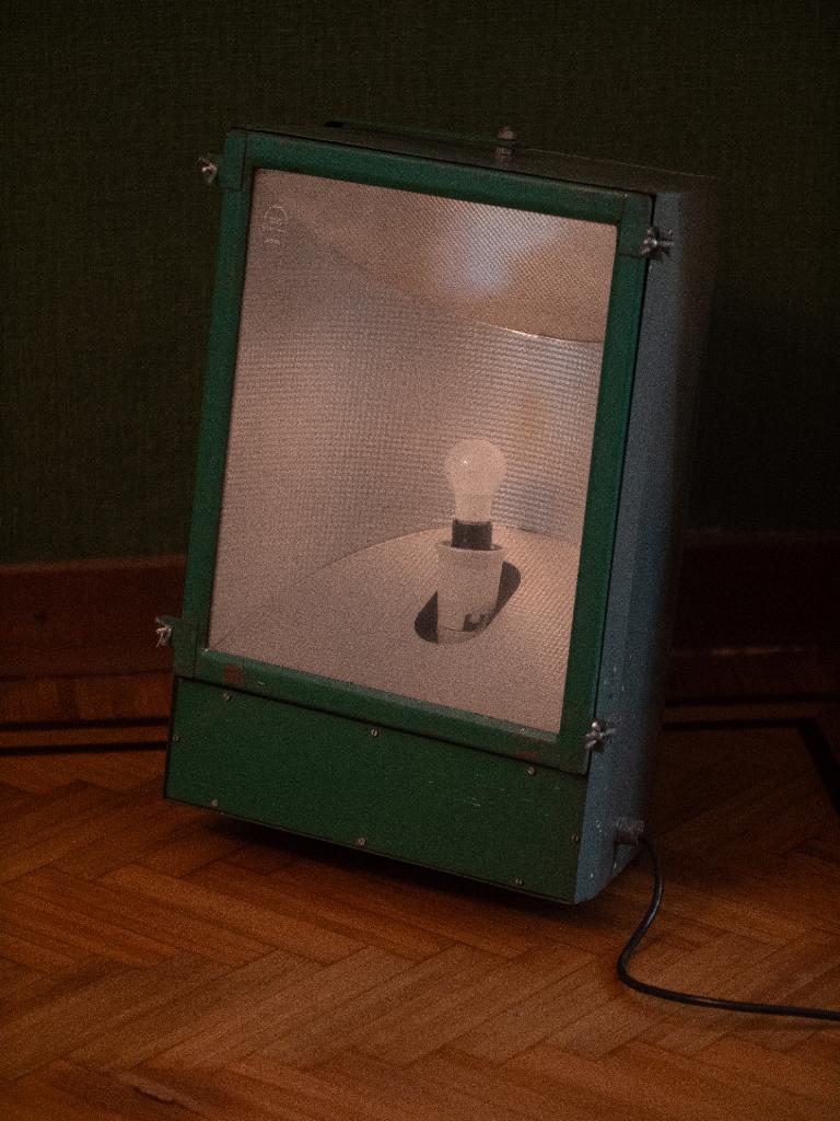 Vintage industriële lamp, Maison & Meubles, Lampes | Lampadaires, Utilisé, Verre, Métal, Enlèvement