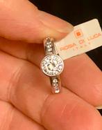 Zilver ring maat 17.75 van Rosa Di Luca zirkonen, Ophalen of Verzenden