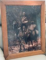 « Don Quichotte et Sancho Panza »1868-1870., Antiek en Kunst