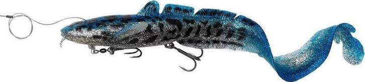 3D Line-Thru Burbot 50cm (Savage Gear) Blue Silver UV..., Watersport en Boten, Hengelsport | Roofvissen, Nieuw, Overige typen