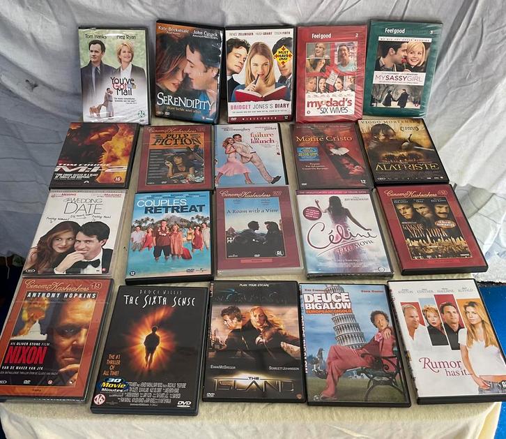 Kast , dvd speler en 110 dvds., Cd's en Dvd's, Dvd's | Tv en Series, Zo goed als nieuw, Ophalen