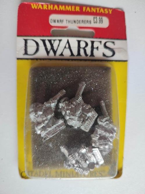 Dwergen Thunderers, Hobby en Vrije tijd, Wargaming, Nieuw, Warhammer, Figuurtje(s), Ophalen of Verzenden