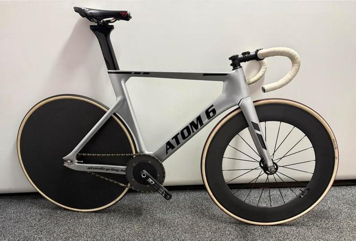 Piste fiets / track fiets Atom 6., Fietsen en Brommers, Fietsen | Oldtimers, 55 tot 59 cm, Ophalen