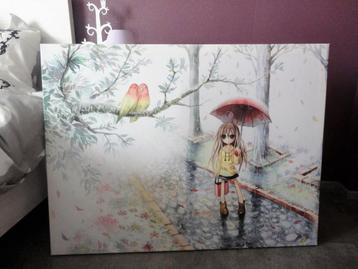 Canvasprint met houten frame, nieuw beschikbaar voor biedingen