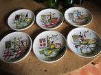 kaasbordjes Gien 12 stuks vintage, Antiek en Kunst, Ophalen