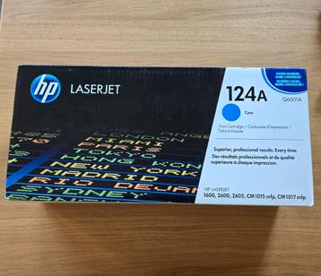 Toner cyan HP 124A (Q6001A), Enlèvement ou Envoi, Neuf, Cartridge, Hp