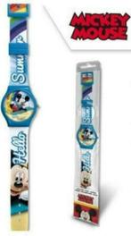 Mickey Mouse Horloge - Analoog, Ophalen of Verzenden, Nieuw, Blauw, Jongen