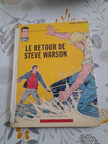 Michel Vaillant "Le retour de Steve Warson "hardcover lombar, Enlèvement ou Envoi, Utilisé