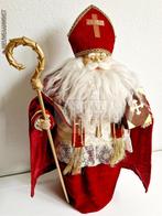 Authentieke XL etalage Sinterklaas pop - 65 cm, rood, Diversen, Verzenden