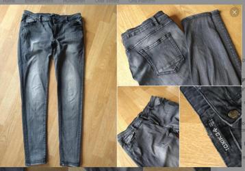 Skinny grijze jeans van toxic  